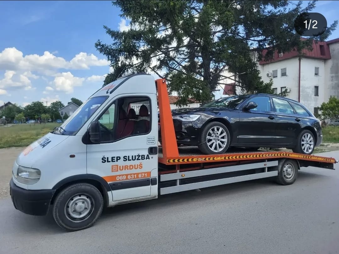 Šlep vozilo u akciji